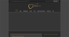 Desktop Screenshot of caravanguitars.com